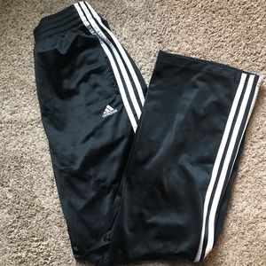 Women’s Adidas sweat pants.